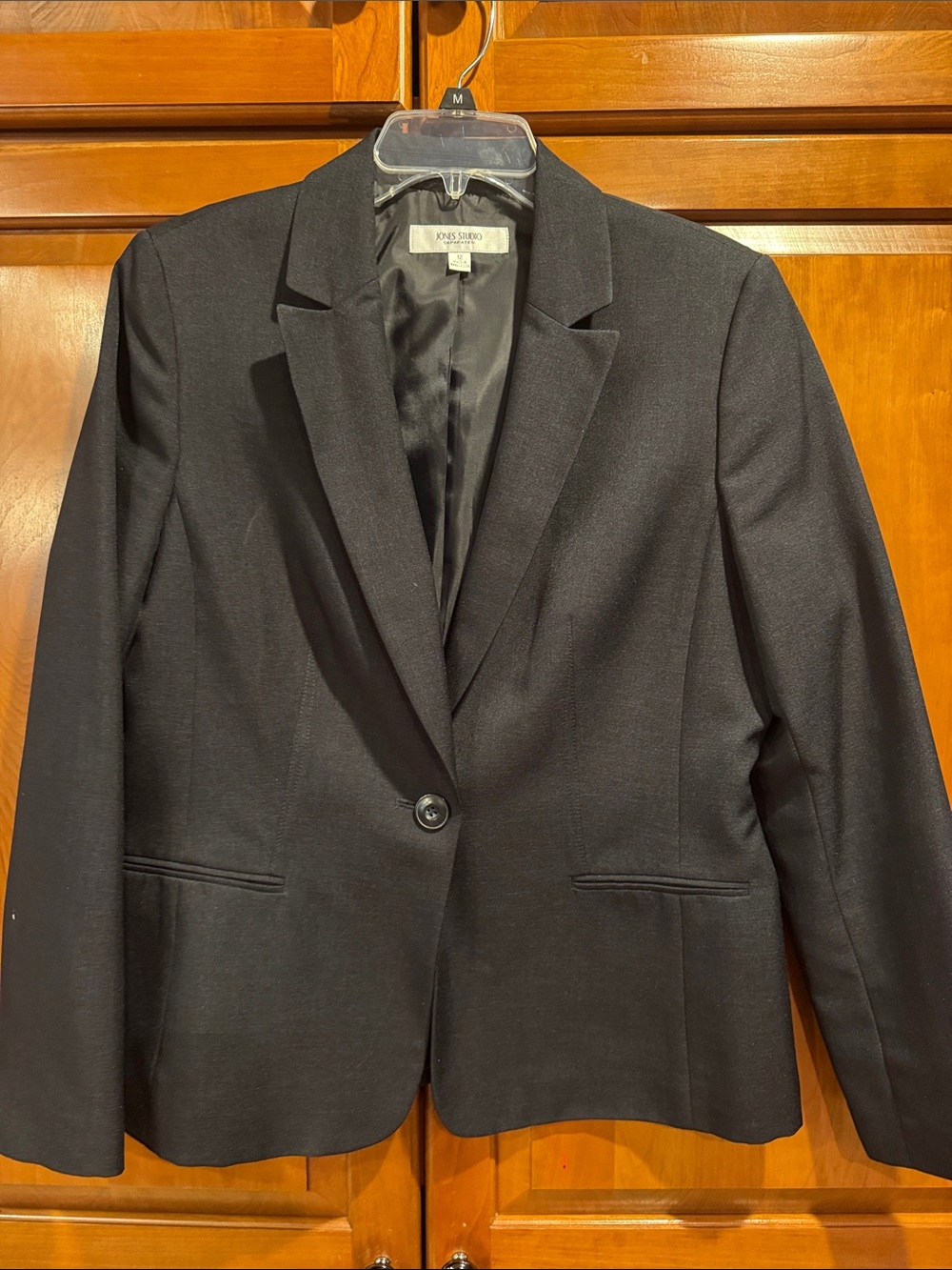 Jones New York Dark Navy  Single-Button Tailored Blazer excellent condition.